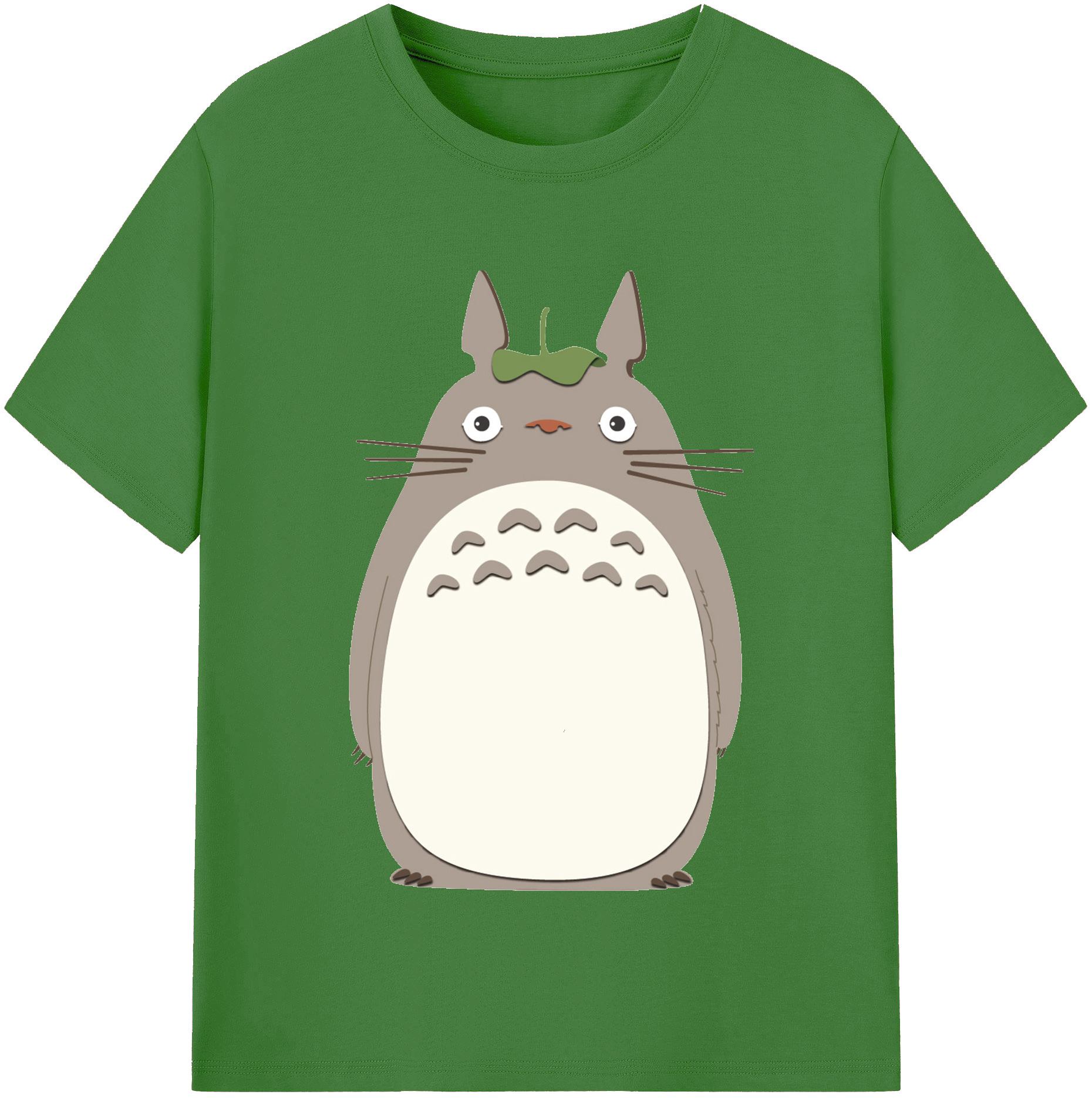 （画像用） となりのトトロ 草壁メイ 草壁サツキ My Neighbor Totoro Satsuki Kusakabe Mei Kusakabe レディースカジュアルプリントTシャツ（綿100％）